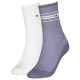 чорапи,дамски,чорапи,tommy,hilfiger,701236458,socks,2,pairs,lilac,(white,purple)
