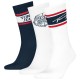 чорапи,мъжки,чорапи,tommy,hilfiger,701236471,crew,socks,3,pairs,white,(white,blue)