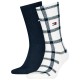 чорапи,мъжки,чорапи,tommy,hilfiger,701236476,crew,socks,2,pairs,white,(white,blue)