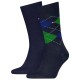 чорапи,мъжки,чорапи,tommy,hilfiger,check,classic,socks,2,pairs,cobalt,blue,(blue)