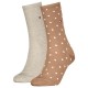 чорапи,дамски,чорапи,tommy,hilfiger,dot,classic,socks,2,pairs,sand,(beige)