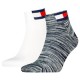 чорапи,мъжки,чорапи,tommy,hilfiger,flag,quarter,short,socks,2,pairs,navy,white,(white,grey)