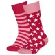 чорапи,детски,чорапи,tommy,hilfiger,stars&classic,stripes,socks,2,pairs,pink
