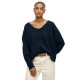 блуза,дамски,пуловери,дамски,плетени,дрехи,superdry,brushed,os,sweater,richest,navy,twist