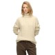 блуза,дамски,пуловери,дамски,плетени,дрехи,superdry,cable,high,neck,sweater,cream