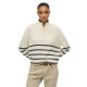 блуза,дамски,пуловери,дамски,плетени,дрехи,superdry,cotton,half,zip,sweater,off,white,richest,navy,stripe