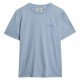 тениска,дамски,тениски,superdry,essential,logo,embroidered,short,sleeve,t,shirt,blue,fog,marl,(blue)