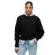 блуза,дамски,пуловери,дамски,плетени,дрехи,superdry,slouchy,crew,neck,sweater,black,twist