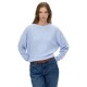блуза,дамски,пуловери,дамски,плетени,дрехи,superdry,slouchy,crew,neck,sweater,pastel,blue,twist