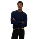 блуза,мъжки,пуловери,superdry,wool,blend,sweater,blue,(mariner,blue,marl)