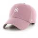 шапка,всички,шапки,47,mlb,new,york,yankees,base,runner,clean,up,cap,pink,(mauve)