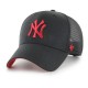 шапка,всички,шапки,47,mlb,new,york,yankees,branson,sure,shot,mvp,cap,black
