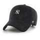 шапка,всички,шапки,47,mlb,new,york,yankees,cord,base,runner,clean,up,cap,black,(black)