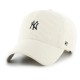 шапка,всички,шапки,47,mlb,new,york,yankees,cord,base,runner,clean,up,cap,white,(natural)