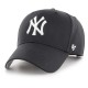 юношеска,шапка,всички,шапки,47,mlb,new,york,yankees,raised,basic,mvp,junior,cap,black