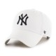 юношеска,шапка,всички,шапки,47,mlb,new,york,yankees,raised,basic,mvp,junior,cap,white