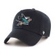 шапка,всички,шапки,47,nhl,san,jose,sharks,clean,up,cap,black