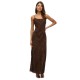 рокля,дамски,поли,и,рокли,superdry,bias,cut,maxi,slip,long,dress,leona,leopard,(brown)