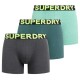 боксерки,мъжко,бельо,superdry,m3110452c,boxers,3,units,triple,green,neon,(green,grey)