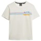 тениска,дамски,тениски,superdry,rainbow,stripe,short,sleeve,t,shirt,riff,white,(white)