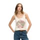 тениска,дамски,тениски,superdry,vintage,logo,narrative,sleeveless,t,shirt,off,white,(white)
