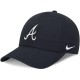 шапка,всички,шапки,nike,mlb,atlanta,braves,club,unstructured,cap,black,(pitch,blue,4fa)