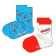 чорапи,детски,чорапи,happy,socks,3d,hotdog,socks,2,pairs,multicolor,(white,blue)