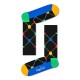 чорапи,мъжки,чорапи,happy,socks,argyle,dot,1,2,crew,long,socks,multicolor,(black)