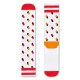 чорапи,мъжки,чорапи,happy,socks,athletic,shadow,dot,long,socks,multicolor,(white)