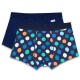 чорапи,мъжко,бельо,happy,socks,big,dot,boxers,2,pieces,multicolor,(blue)