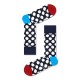 чорапи,мъжки,чорапи,happy,socks,big,dot,liner,sock,blue,size,41,46,long,socks,multicolor,(blue)