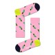 чорапи,мъжки,чорапи,happy,socks,call,me,maybe,long,socks,multicolor,(pink)