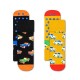 чорапи,детски,чорапи,happy,socks,car,anti,slip,socks,multicolor,(yellow,black)