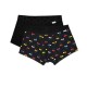 чорапи,мъжко,бельо,happy,socks,cherry,boxers,2,pieces,black,multicolor,(black)