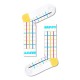 чорапи,мъжки,чорапи,happy,socks,color,grid,crew,white,long,socks,multicolor,(white)