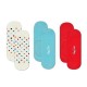 чорапи,мъжки,чорапи,happy,socks,colour,dot,liner,long,socks,3,pairs,multicolor