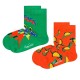 чорапи,детски,чорапи,happy,socks,dinos,socks,2,pairs,multicolor,(green,orange)