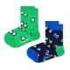 чорапи,детски,чорапи,happy,socks,dog,&,dog,bone,socks,2,pairs,multicolor,(green,blue)