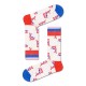 чорапи,мъжки,чорапи,happy,socks,dolphin,long,socks,multicolor,(white)