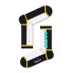 чорапи,мъжки,чорапи,happy,socks,happy,text,3,4,long,socks,multicolor,(white,black)