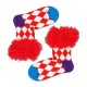 чорапи,детски,чорапи,happy,socks,harlequin,socks,multicolor,(red)