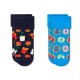 чорапи,детски,чорапи,happy,socks,junk,food,terry,socks,2,pairs,multicolor,(blue)