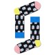 чорапи,мъжки,чорапи,happy,socks,milky,socks,long,socks,multicolor,(black)