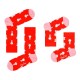чорапи,детски,чорапи,happy,socks,mini,&,me,milkshake,set,socks,2,pairs,multicolor,(red)