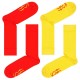 чорапи,мъжки,чорапи,happy,socks,mixed,long,socks,2,pairs,multicolor,(yellow,red)