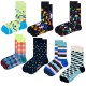 чорапи,мъжки,чорапи,happy,socks,optic,and,into,the,park,long,socks,7,pairs,multicolor