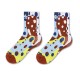 чорапи,мъжки,чорапи,happy,socks,patty,ankle,long,socks,multicolor