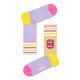 чорапи,мъжки,чорапи,happy,socks,roar,thin,crew,long,socks,multicolor,(purple)