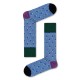 чорапи,мъжки,чорапи,happy,socks,rocket,dressed,long,socks,multicolor,(blue)