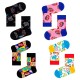 чорапи,детски,чорапи,happy,socks,rolling,stones,blanco,socks,4,pairs,multicolor